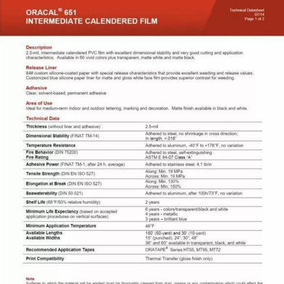 12" x 5 Feet BLUE Oracal 651 Cricut Hobby Craft Decal Vinyl Sticker - Picture 2 of 3